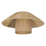 Ledvance Decor Mur et Plafonnier Bambou Brun | Convient pour 1x E27