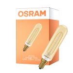 Osram Vintage 1906 LED Special Shapes E14 Tubular Ambre 2.8W 250lm - 822 Blanc Très Chaud | Dimmable - Équivalent 25W