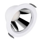 Ledvance Downlight LED Comfort Aluminium Blanc 13W 1430lm 55D - 930-940 CCT | 116mm - Diamètre 100mm - IP44 - Meilleur Rendu Des Couleurs - UGR<19 - Zigbee Dimmable 