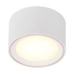 Nordlux Plafond Spot Fallon Métal Blanc 5.5W 500lm - 827 Blanc Très Chaud | IP20 - 3 Niveaux De Gradation Dimmable