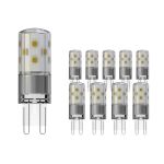 Lot 10x Noxion Bolt LED Capsule G9 3.8W 470lm - 827 Blanc Très Chaud | Équivalent 40W