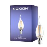 Noxion Lucent LED E14 Flamme Bougie Filament Claire 2.5W 250lm - 827 Blanc Très Chaud | Équivalent 25W
