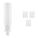 Lot 10x Osram Dulux-D LED  6W - 830 Blanc Chaud | 2-Pins - Équivalent 13W