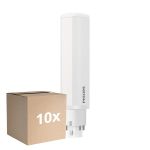 Lot 10x Philips CorePro PL-C LED 5.5W 660lm - 840 Blanc Froid | 4-Pins - Équivalent 13W