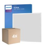 Lot 4x Philips Panneau LED Ledinaire RC065B 28W 3400lm - 865 Lumière Du Jour | 60x60cm - UGR <19