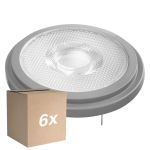 Lot 6x Ledvance  SUPERIOR Spot LED Réflecteur G53 AR111 11.7W 800lm 24D - 927 Blanc Très Chaud | Meilleur Rendu Des Couleurs - Dimmable - Équivalent 75W