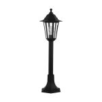 Eglo Lampadaire extérieur Duanera Noir | IP44 - Convient pour 1x E27