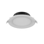 Noxion Downlight LED Hera Plat Encastré Blanc 15W 1500lm 80D - 827-830-840 CCT | 168mm - Diamètre 144mm