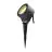 SLV Sitra Terre 360 Piquet Lumière Aluminium Gris | Extérieur - IP44 - Convient pour 1x GX53 