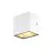 SLV Sitra S Applique Murale Aluminium Blanc 6.2W 620lm - 830-840 CCT | Extérieur - IP65