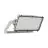 Ledvance Projecteur LED Max Radial 45 Aluminium Gris 600W 76400lm 45d - 830 Blanc Chaud | IP66 - Symétrique