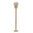 Nordlux Blokhus Lampe sur pied Cuivre et Verre Cuivre | IP54 - Convient pour E27