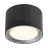 Nordlux Plafond Spot Landon 8 Métal Noir 6.5W 600lm - 827 Blanc Très Chaud | IP44 - 3 Niveaux De Gradation Dimmable
