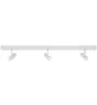 Nordlux Spot LED Omari Métal Blanc 9.6W 320lm - 827 Blanc Très Chaud | 3 Niveaux De Gradation Dimmable 