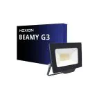 Noxion Projecteur LED Beamy G3.1 Noir 20W 2200lm 100D - 840 Blanc Froid | IP65 - Symétrique 