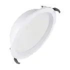 Ledvance Downlight LED Comfort Opale Aluminium Blanc 30W 3600lm 180D - 930-940 CCT | 215mm - Diamètre 200mm - IP44 - Meilleur Rendu Des Couleurs - Zigbee Dimmable 