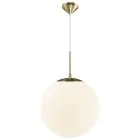 Nordlux Grant Suspension Luminaire Verre Dorée | Convient pour E27