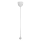 Nordlux Delux Pendulum Métal Blanc | Convient pour 1x E27