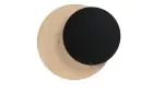 Emibig Applique Murale Cercle Acier Noir | Convient pour 1x G9 - Max 8W