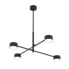 Emibig Plafonnier Natsu Acier Noir | Convient pour 4x GX53 - Max 12W