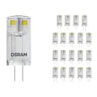 Lot 20x Osram Performance LED Capsule G4 Claire 0.9W 100lm - 827 Blanc Très Chaud | Équivalent 10W