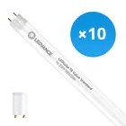 Lot 10x Osram Tube LED T8 Value (EM/Direct 230V) Standard Output 18.3W 2000lm - 830 Blanc Chaud | 150cm - Équivalent 58W