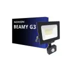 Noxion Projecteur LED Beamy G3 30W 3300lm 110D - 840 Blanc Froid | IP44 - Détecteur de Mouvement et de Lumière - Symétrique