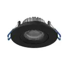 Noxion Spot LED Ares Inclinable Noir 6W 540lm 927-940 3CCT | Diamètre 68mm