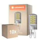 Lot 10x Ledvance Performance LED Capsule Claire G9 4W 470lm - 827 Blanc Très Chaud | Dimmable - Équivalent 40W