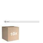 Lot 10x Philips MASTER LED T8 (EM/Direct 230V) Ultra Output 20W 3700lm - 865 Lumière Du Jour | 150cm - Équivalent 58W
