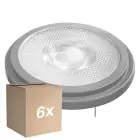 Lot 6x Ledvance  SUPERIOR Spot LED Réflecteur G53 AR111 7.4W 450lm 24D - 927 Blanc Très Chaud | Meilleur Rendu Des Couleurs - Dimmable - Équivalent 50W