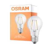 Osram Classic LED E27 Peer Filament Helder 2.2W 250lm - 827 Zeer Warm Wit | Dimbaar - Vervangt 25W