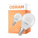 Osram Classic LED E14 Kogel Mat 3.3W 250lm - 827 Zeer Warm Wit | Vervangt 25W