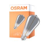 Osram Vintage 1906 LED E27 Special Filament Helder Edison 2.2W 60lm - 818 Zeer Warm Wit | Vervangt 15W