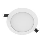 Ledvance Downlight Slim Alu Wit 13W 1300lm 90D - 830 Warm Wit | Zaagmaat 150mm - IP44 