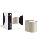 D'Lite Wandlamp Vossem Metaal Beige| IP54 - Geschikt voor 1x GU10 