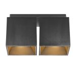 Nordlux Spot Ethan Zwart - Aluminum | 2x GU10 Max 35W