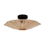 Good&Mojo Plafondlamp Panama Rotan Geel | Geschikt voor 1x E27 