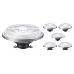Voordeelpak 6x Philips MASTER LED Spot G53 AR111 10.8W 620lm 24D - 930 Warm Wit | Beste Kleurweergave - Dimbaar - Vervangt 50W