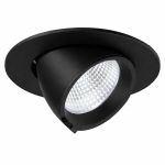 Noxion LED Spot Forza V2 Aluminium Zwart 28W 3300lm 36D - 930-940-957 CCT | 160mm - Zaagmaat 145mm - Beste Kleurweergave