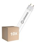 Voordeelpak 10x Ledvance LED Buis T8 EM Value (EM/Mains) Standard Output 6.6W 720lm - 830 Warm Wit | 60cm - Vervangt 18W