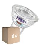 Voordeelpak 6x Osram LED Spot GU10 PAR16 4.7W 850lm 100D - 840 Koel Wit