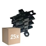 Voordeelpak 25x Noxion GST - Compatibel Distributor - 1 Mannelijk + 5 Vrouwlijk - 3 pole 1,5mm2