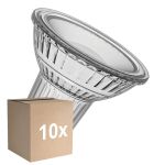 Voordeelpak 10x Ledvance LED Reflector GU10 PAR16 6.9W 650lm 120D - 940 Koel Wit| Dimbaar - Vervangt 80W