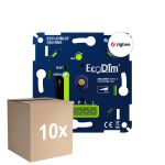 Voordeelpak 10x EcoDim.07 LED Dimmer Zigbee Basic Druk/Draai 0-200W (RC)