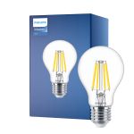 Philips MASTER Value LED Lamp E27 Peer Helder 3.4W 470lm - 927 Zeer Warm Wit | Beste Kleurweergave - Dimbaar - Vervangt 40W