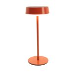 Eglo Tafellamp Simeri Staal Oranje 3W 250lm - 830-860 Afstembaar Wit | IP44 - Touch Dimbaar - USB-C