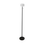 Eglo Vloerlamp Montapalma-L Staal Zwart 2W 190lm - 830 Warm Wit | IP54 - Dimbaar - USB-C