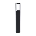 Eglo Sokkel Lamp Riforano Aluminium Zwart 5W 550lm - 830 Warm Wit | IP44