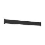 Eglo Wandlamp Neviano Staal Zwart 7W 1050lm - 830 Warm Wit | IP65